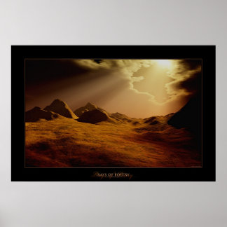 Rays of Poetry Poster