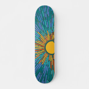 Rays of the Sun Skateboard