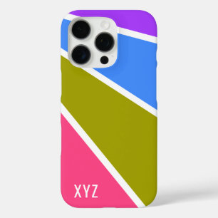 Rays Pattern custom monogram cases