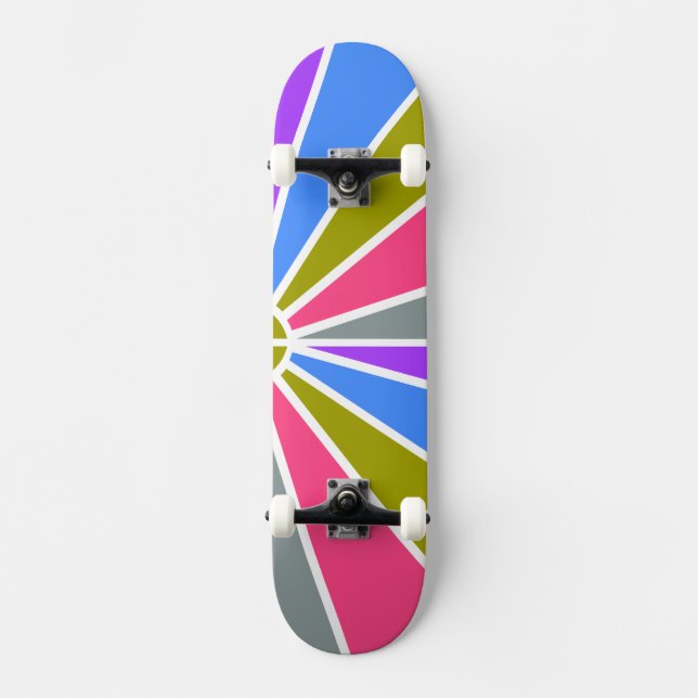 Rays Pattern skateboards (Front)