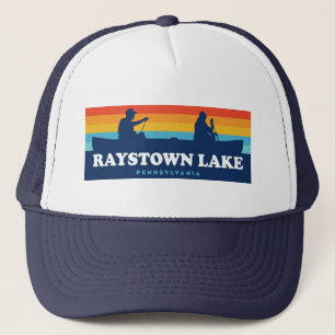 Raystown Lake Pennsylvania Canoe Trucker Hat