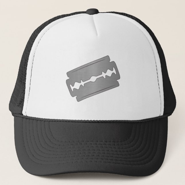 Razor Blade on a cap (Front)