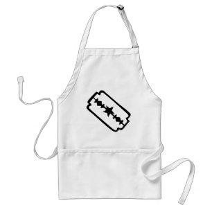 Razor blade standard apron