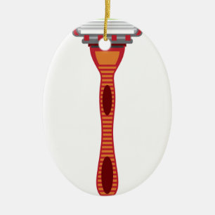 Razor Vector Ceramic Tree Decoration