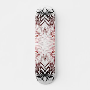 Razor Web: Abstract Artwork: Custom Skateboard