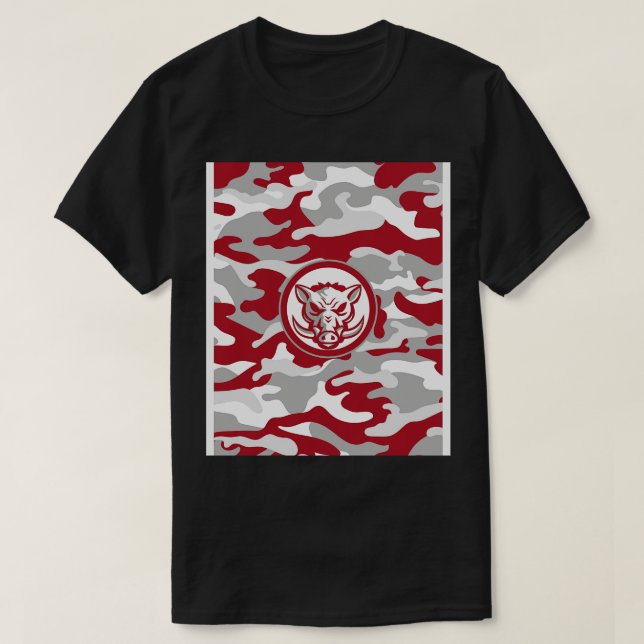 Razorback Camo T-Shirt (Design Front)