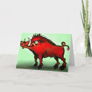 Razorback Card