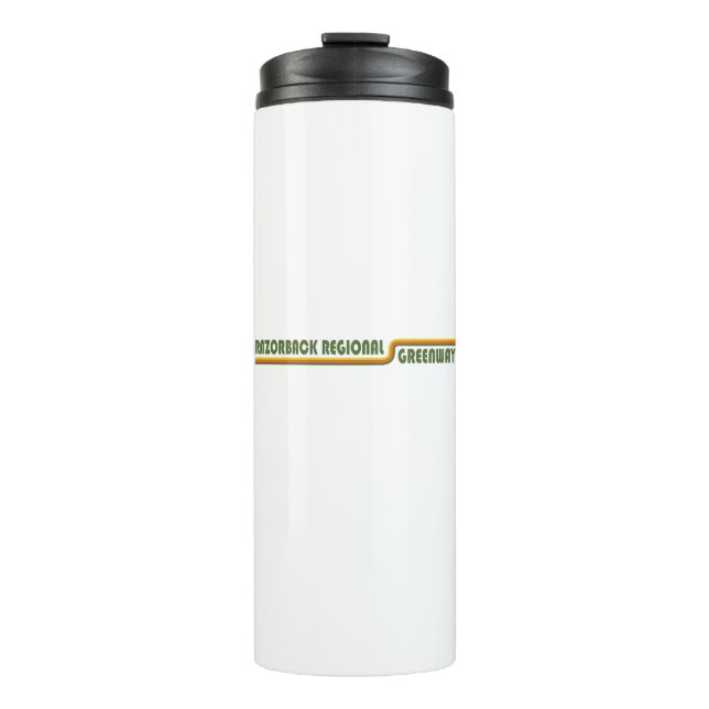 Razorback Regional Greenway Arkansas Thermal Tumbler (Front)