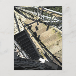 razorback tower in eureka springs postcard