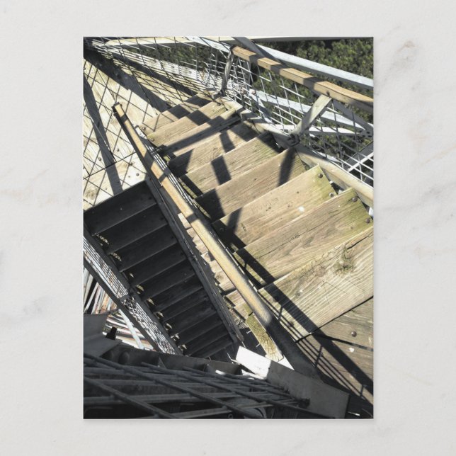 razorback tower in eureka springs postcard (Front)