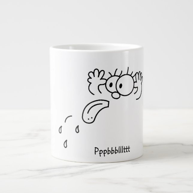 RazzBerry Jumbo Coffee Mug (Front)