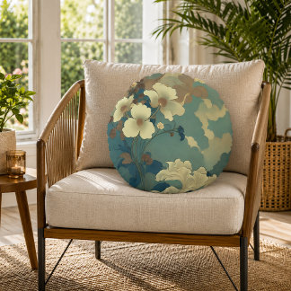 Razzle at Dawn Round Cushion