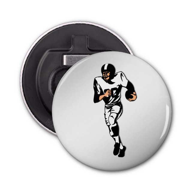 RB Football Player / Sports Design Bottle Opener (Front)