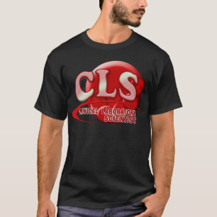 RBC CLS CLINICAL LABORATORY SCIENTIST SWOOSH LOGO T-Shirt