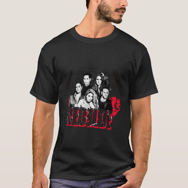 Rbd Rebelde Tour 2023 Rebelde Concert T-Shirt (Front)
