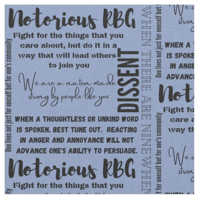 RBG blue Fabric (Close Up)