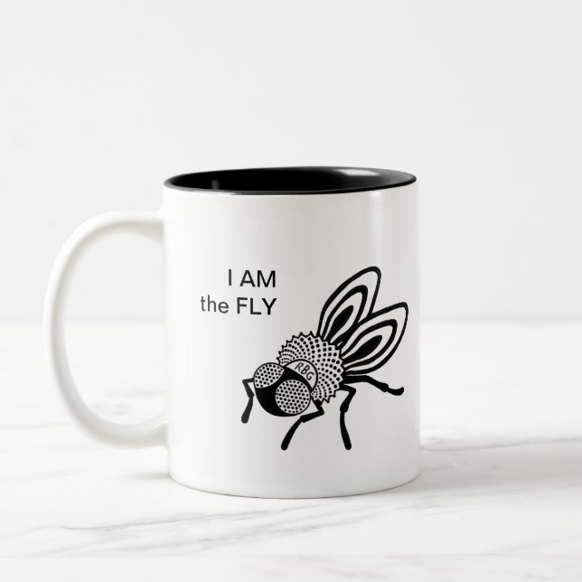 RBG Collar Ruth Bader Ginsburg Fly MUG (Left)