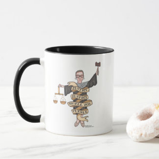 RBG "Justice, Justice Shall You Pursue" Mug