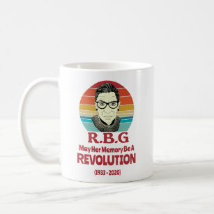 RBG - May Her Memory be a Revolution Coffee Mug