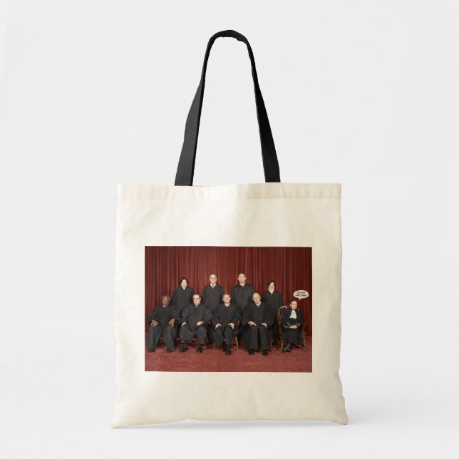 RBG Not With Them Tote Bag (Front)