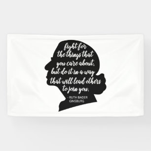 RBG Quotes, Ginsburg Quote, Ruth Bader Ginsburg Banner