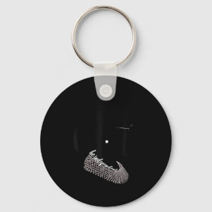 Rbg Ruth Bader Ginsburg - Be Independent Feminist Key Ring