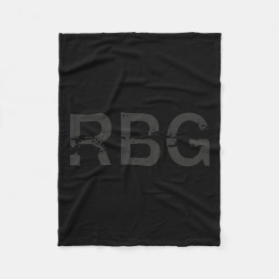 Rbg Shirt Dissent Anti Trump Political  Fleece Blanket