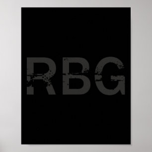 Rbg Shirt Dissent Anti Trump Political  Poster