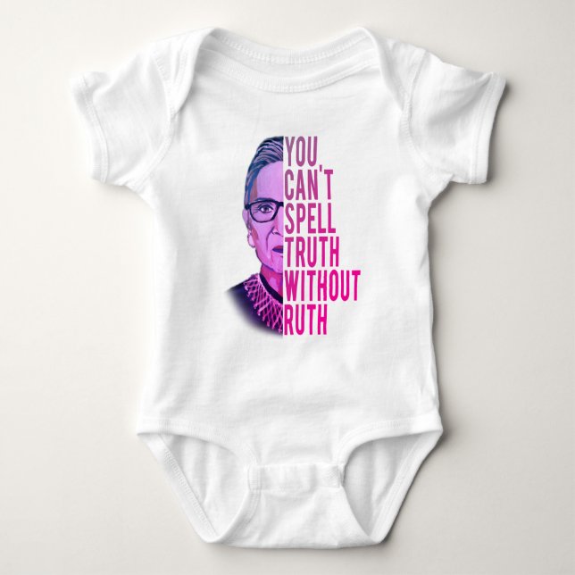 RBG - YOU CAN'T SPELL TRUTH WITHOUT RUTH T-Shirt (Front)