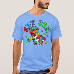 RBT Rex Dinosaur Registered Behaviour Technician A T-Shirt