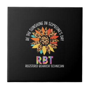 rbt sunflower be the sunshine registered behavior  ceramic tile