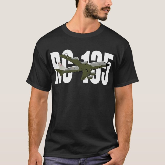 Rc-135 Rc135 Rivet Joint Spy Plane Aircraft Airpla T-Shirt (Front)