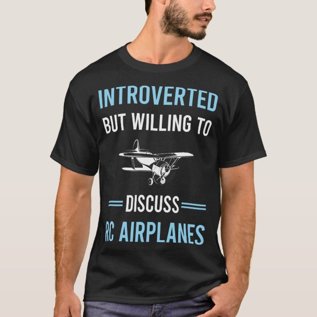 RC Aeroplane Aeroplanes Plane Planes Aircraft T-Shirt (Front)
