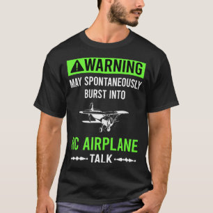 RC Aeroplane Aeroplanes Plane Planes Aircraft T-Shirt