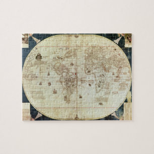 Rc C 2487 Map of the World, designed by Sebastien Jigsaw Puzzle