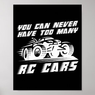 Rc Car Art For Men Women Kids Rc Racing Truck Rc C Poster