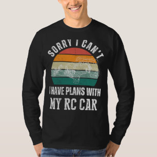 RC Car Plans Tee: Drive into Humour & Remote Contr T-Shirt