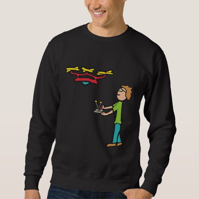 RC Drone Flying Sweatshirt (Front)