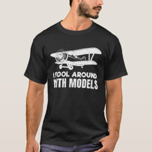 RC Model Aeroplane Prop Plane Pilot T-Shirt