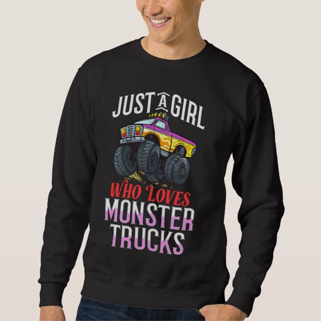 Rc Monster Truck Remote Control Car Sweatshirt (Front)