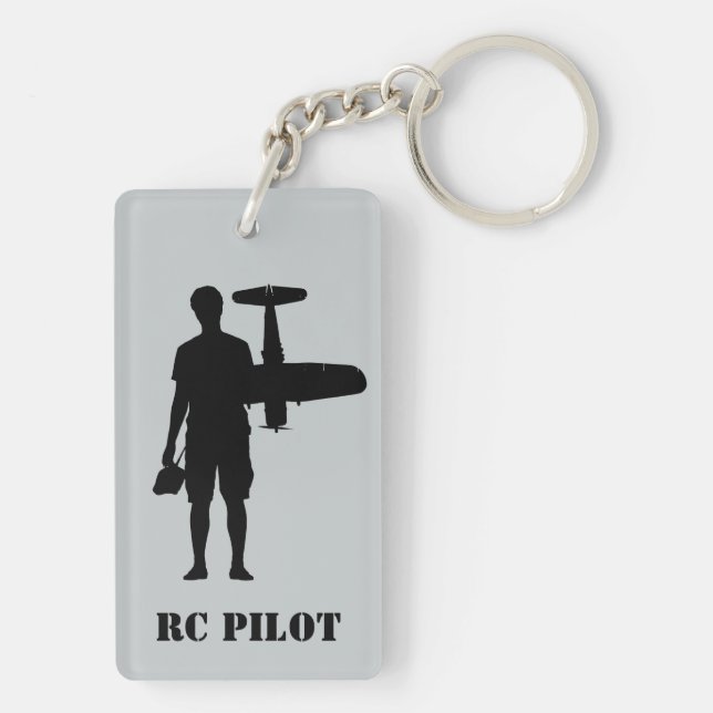 RC Pilot Key Ring (Back)