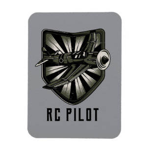 RC Pilot Magnet