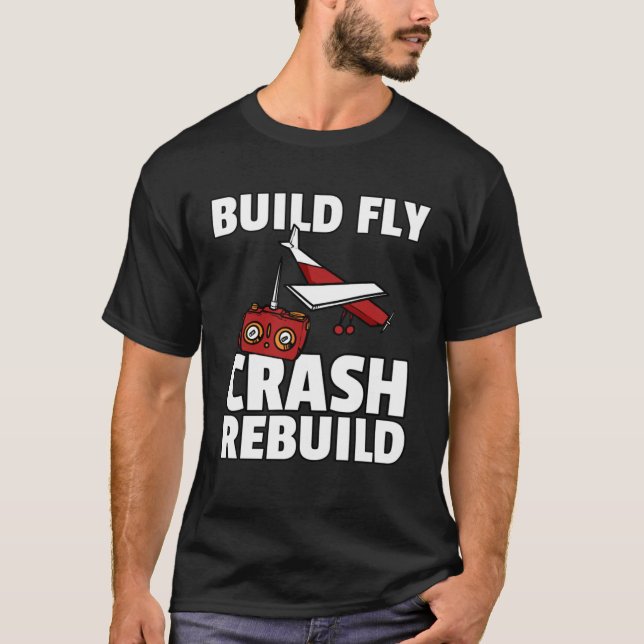 RC Plane  For RC Pilot Model Aeroplane   2 T-Shirt (Front)