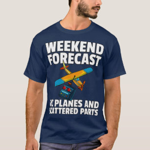 RC Plane Gift For RC Pilot Model Aeroplane Lover T-Shirt