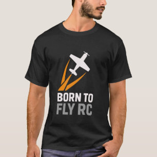 RC Plane Helicopter Pilot Remote Control Flying Ho T-Shirt