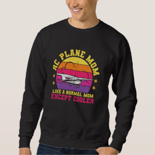 RC Plane Mum Vintage Women Remote Control Retro Sweatshirt