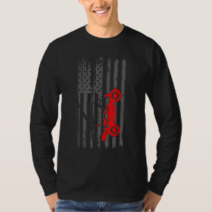 RC Racing American Flag Radio Control RC Car T-Shirt