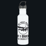 RC Test Pilot If I Duck You Should Too RC Plane 710 Ml Water Bottle<br><div class="desc">This funny rc plane design for men and women who loves their model aeroplane or aircraft hobby. Show that you are a pilot. On the motive is the rc planes quote RC Test Pilot If I Duck You Should Too.</div>