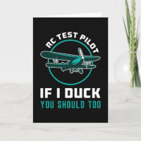 RC Test Pilot If I Duck You Should Too RC Plane