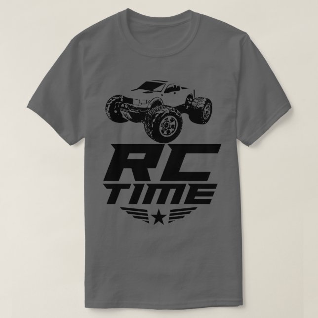 Rc Time Great For Remote Radio Control Driver Fan  T-Shirt (Design Front)